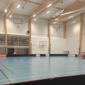 Liikuntahalli puolikas sali, lohkot 1-2 muu käyttö (1001-PUOLI1-MUU)